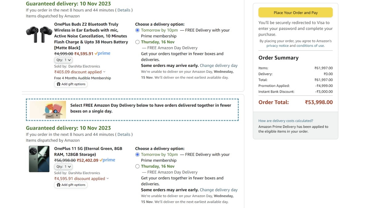 Распродажа oneplus на Amazon oneplus inline2 2.